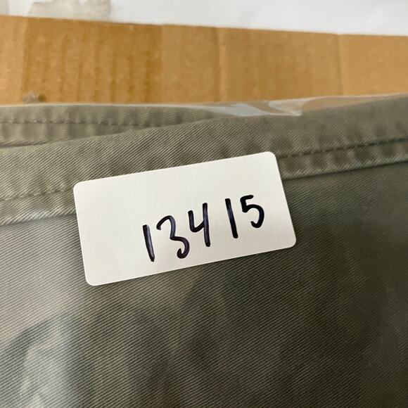 Dockers Cargo Pants Mens Size 34x25.5" Green Cotton Utility Workwear Relaxed Fit - Picture 8 of 8